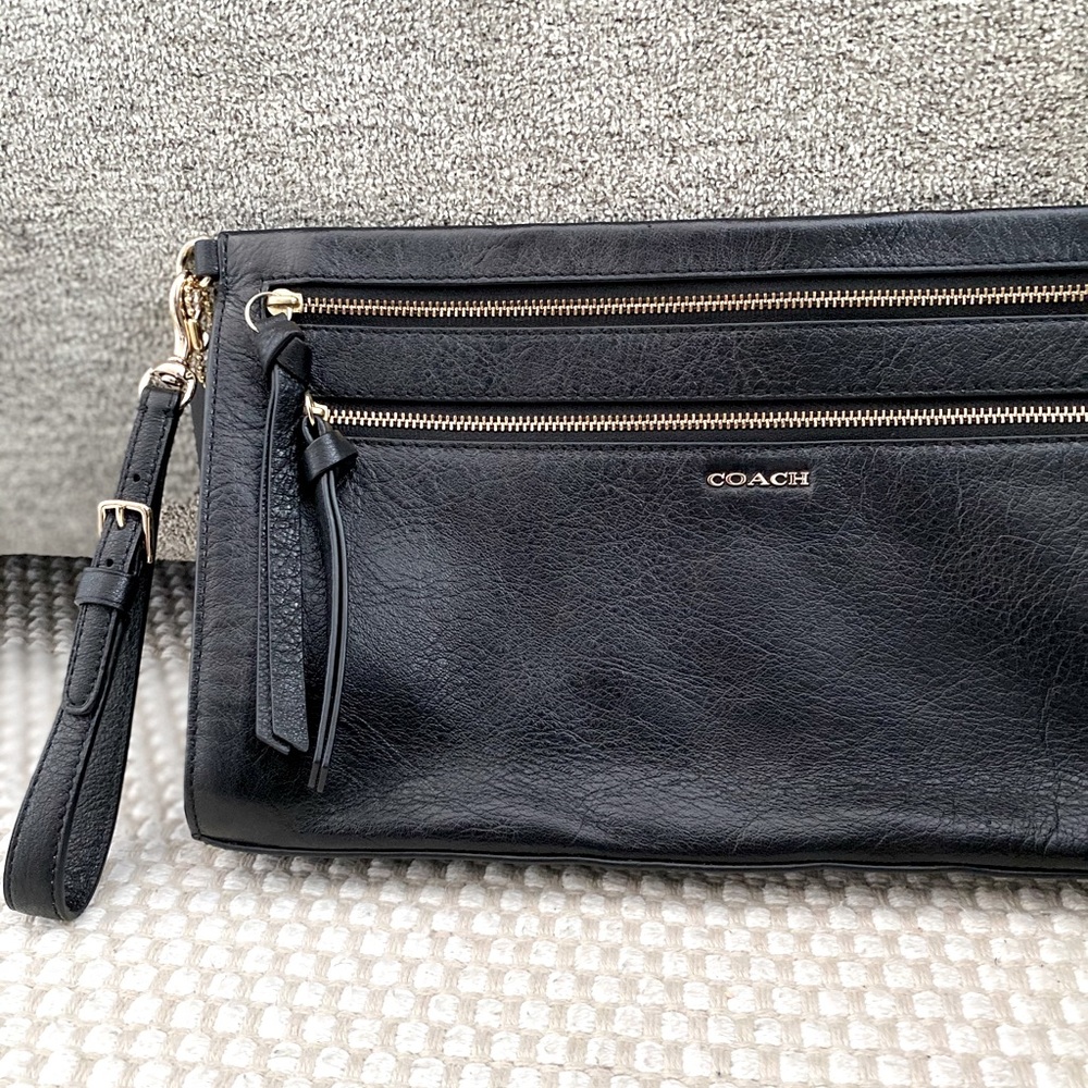 Coach clutch wrist bag